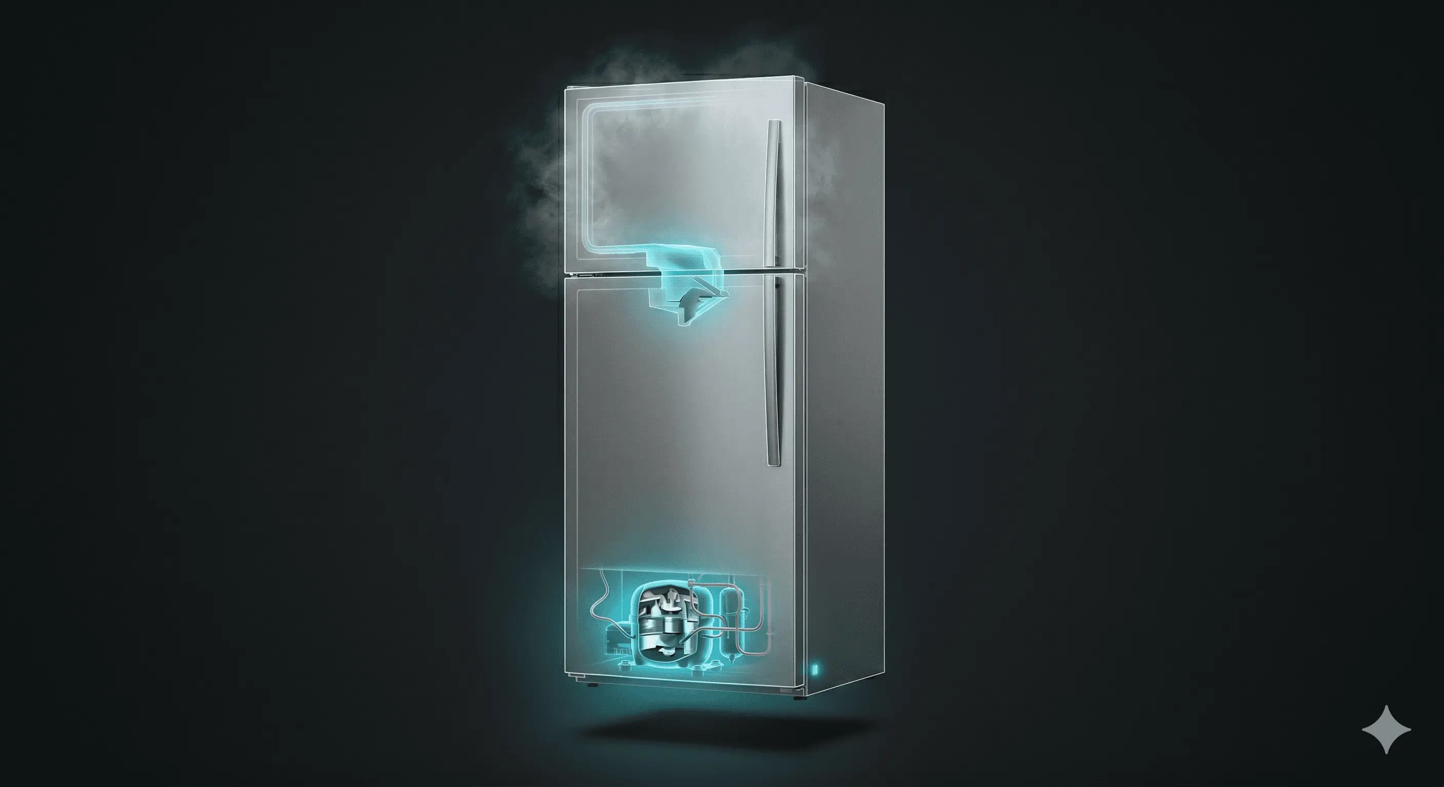 Refrigerator diagnostic view