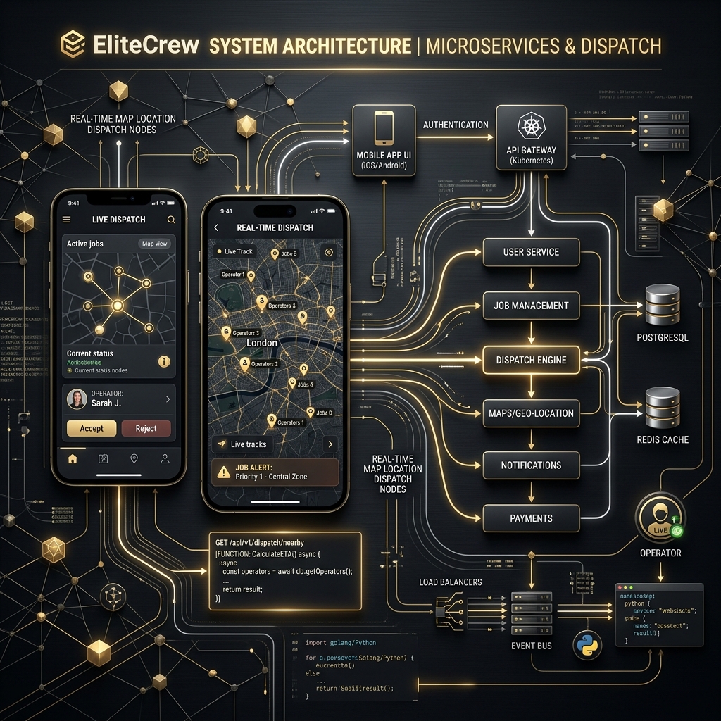 Under the Hood of EliteCrew: Inside the Deeply Engineered Tech Stack Powering 25+ Cities